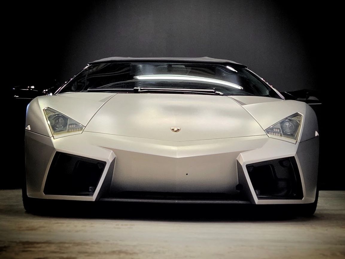Vit Lamborghini i STHLM Rekonds portfolio